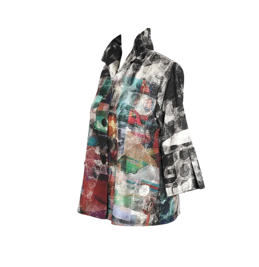 Damee | Multi Organza Jacket