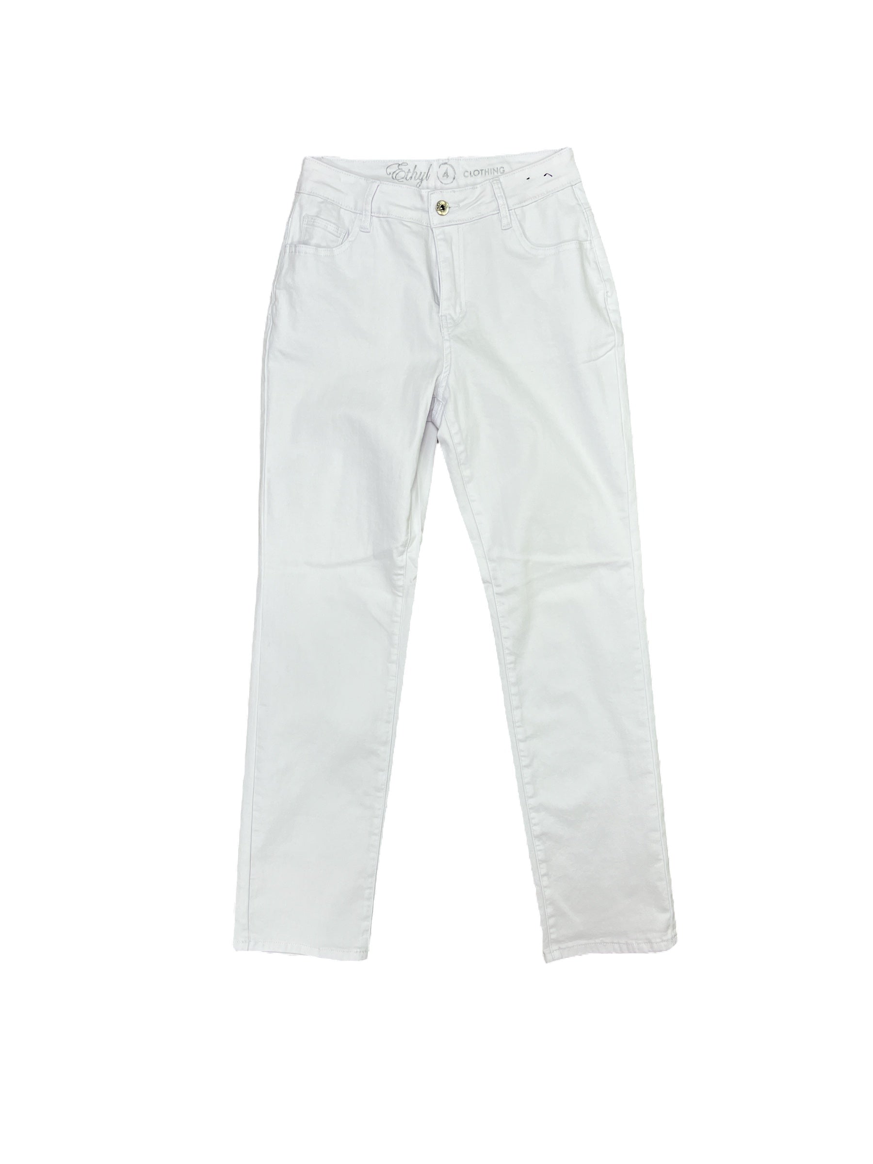 Ethyl | Zip Front Jean | Ethyl | Cloister Collection Designer Fashion