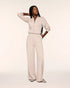 SPANX AirEssentials®
Long Sleeve Shawl Collar Jumpsuit in Mushroom