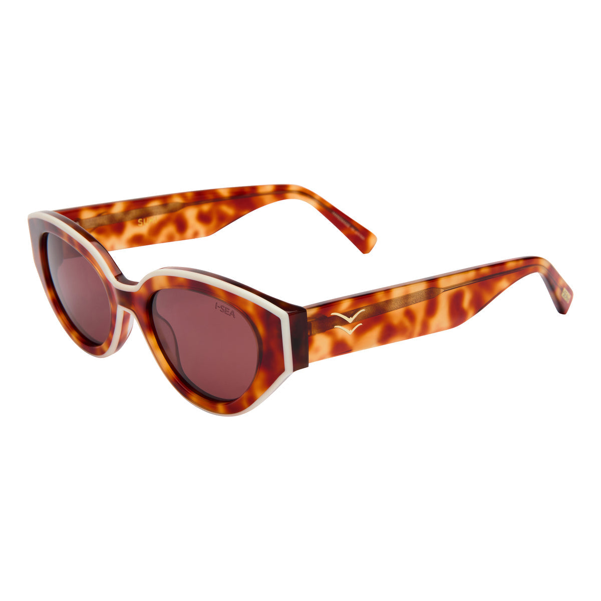 Suki Sunglasses - Honey Tort/Plum