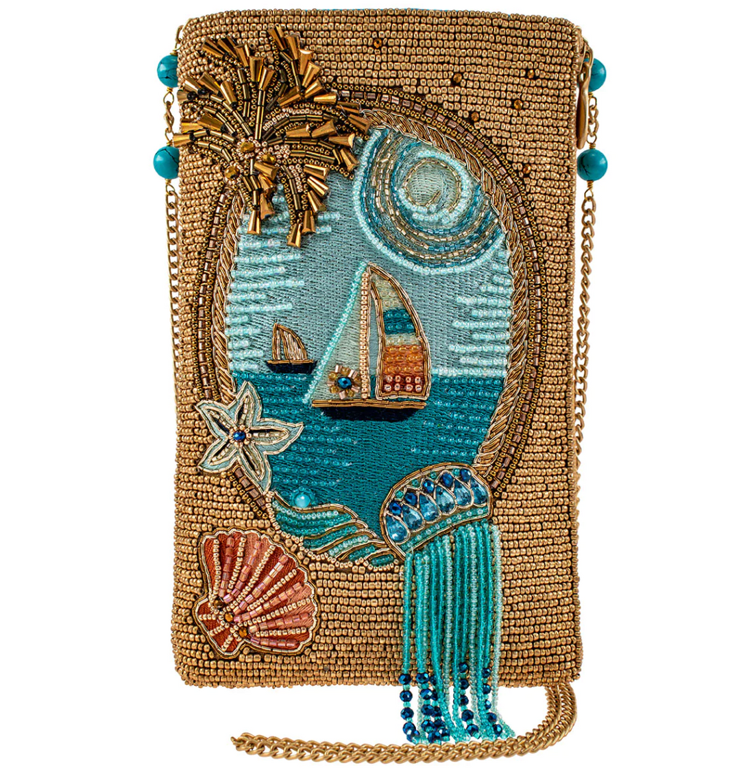 Mary Frances | Sail Away Handbag | Mary Frances | Cloister Collection Designer Fashion
