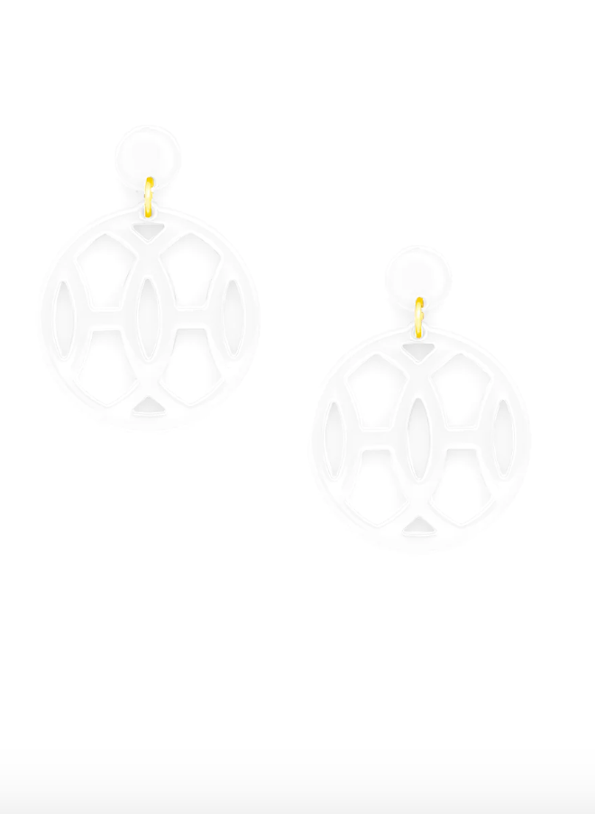 Cloister Collection | Circle Earring | Zenzii | Cloister Collection Designer Fashion