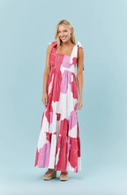 Load image into Gallery viewer, Sheridan French | Kelly Dress Pink Palms
