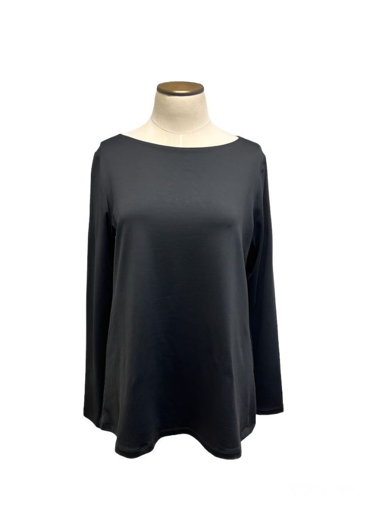 A'nue | Tunic Top Boat Neck