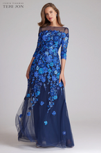 Load image into Gallery viewer, Teri Jon | Floral Gown
