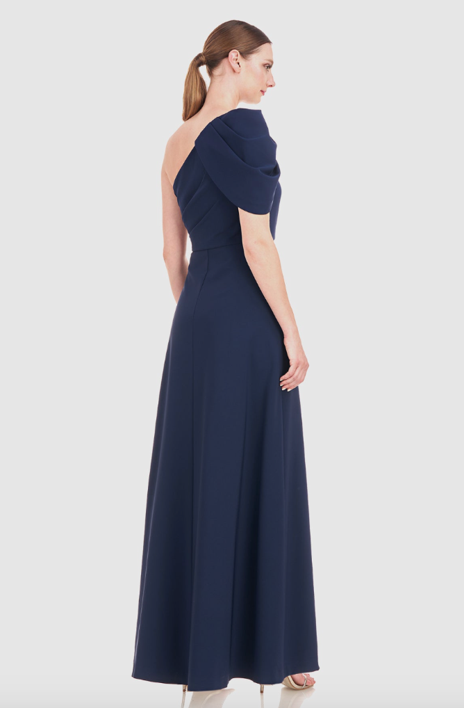 Kay Unger | Briana Shoulder Drape Dress