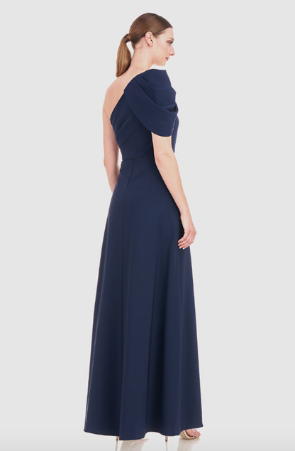 Kay Unger | Briana Shoulder Drape Dress