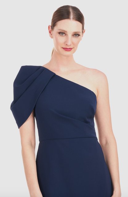 Kay Unger | Briana Shoulder Drape Dress