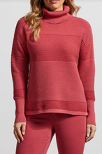 Load image into Gallery viewer, Tribal | Turtleneck High Low Sweater
