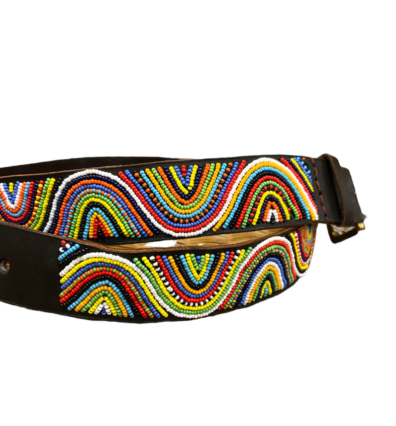 Live Hooked | Beaded Belt Multi Waves