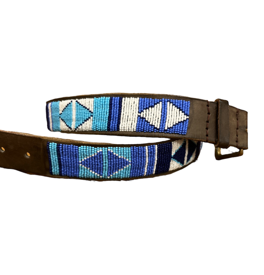 Live Hooked | Beaded Belt Triangles | Live Hooked | Cloister Collection Designer Fashion