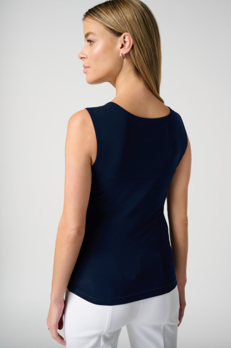 Joseph Ribkoff | Square Neck Tank - Navy