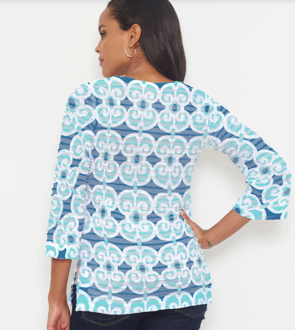 Whimsy Rose | Print Top