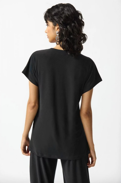 Joseph Ribkoff | Tunic W/lace Trim