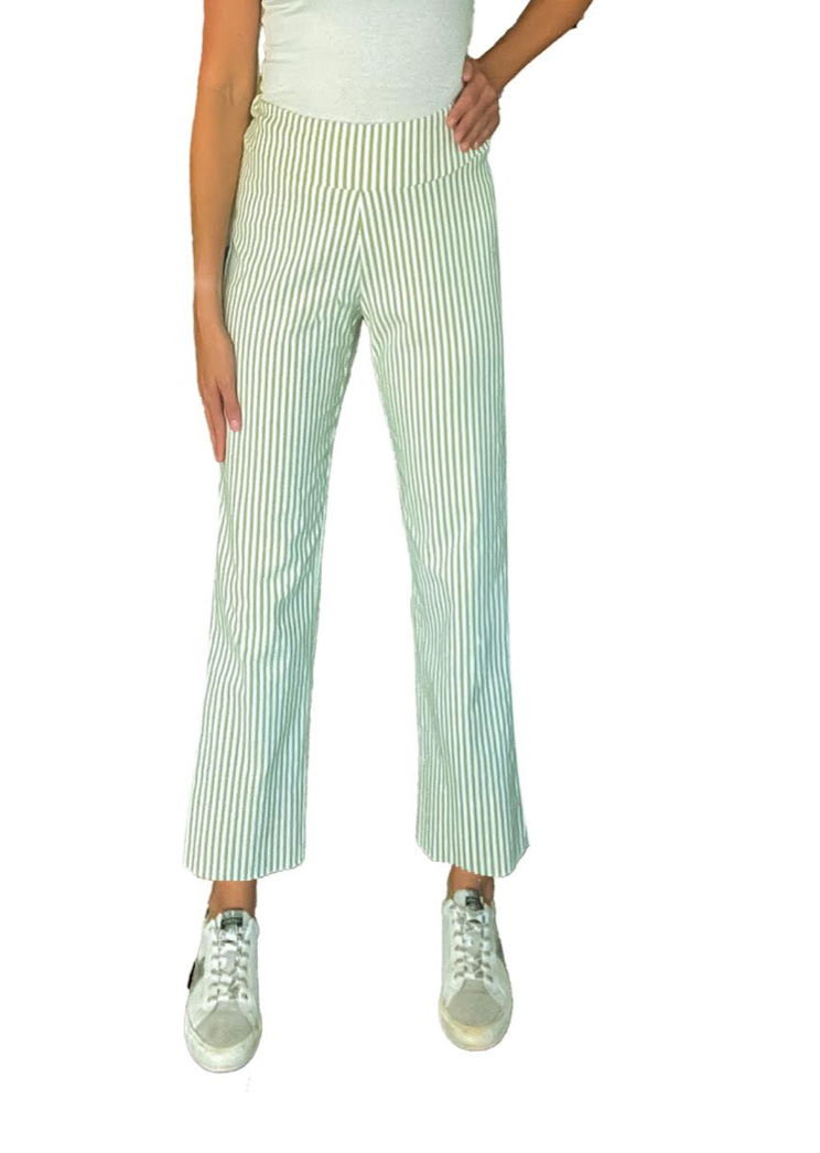 Krazy Larry | Linen Stripe Sage