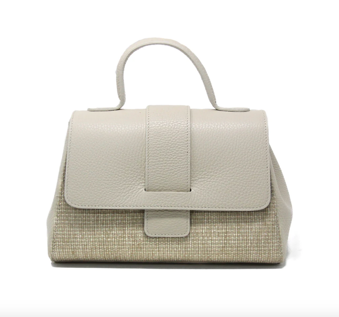 German Fuentes | Mixed Fabric Handbag