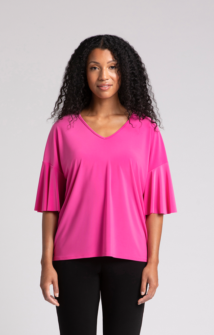 Sympli | Flutter Dolman Top