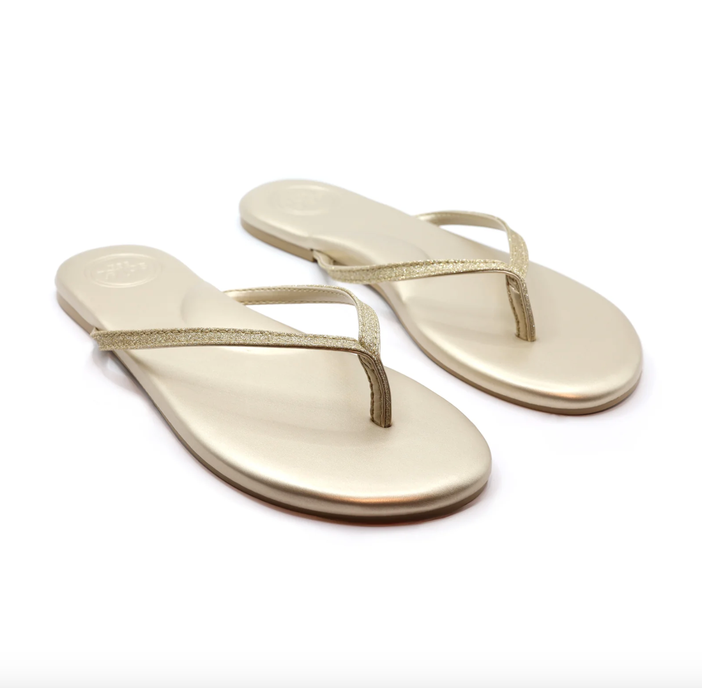 Solei Sea | Indie Champagne Glitter Sandal