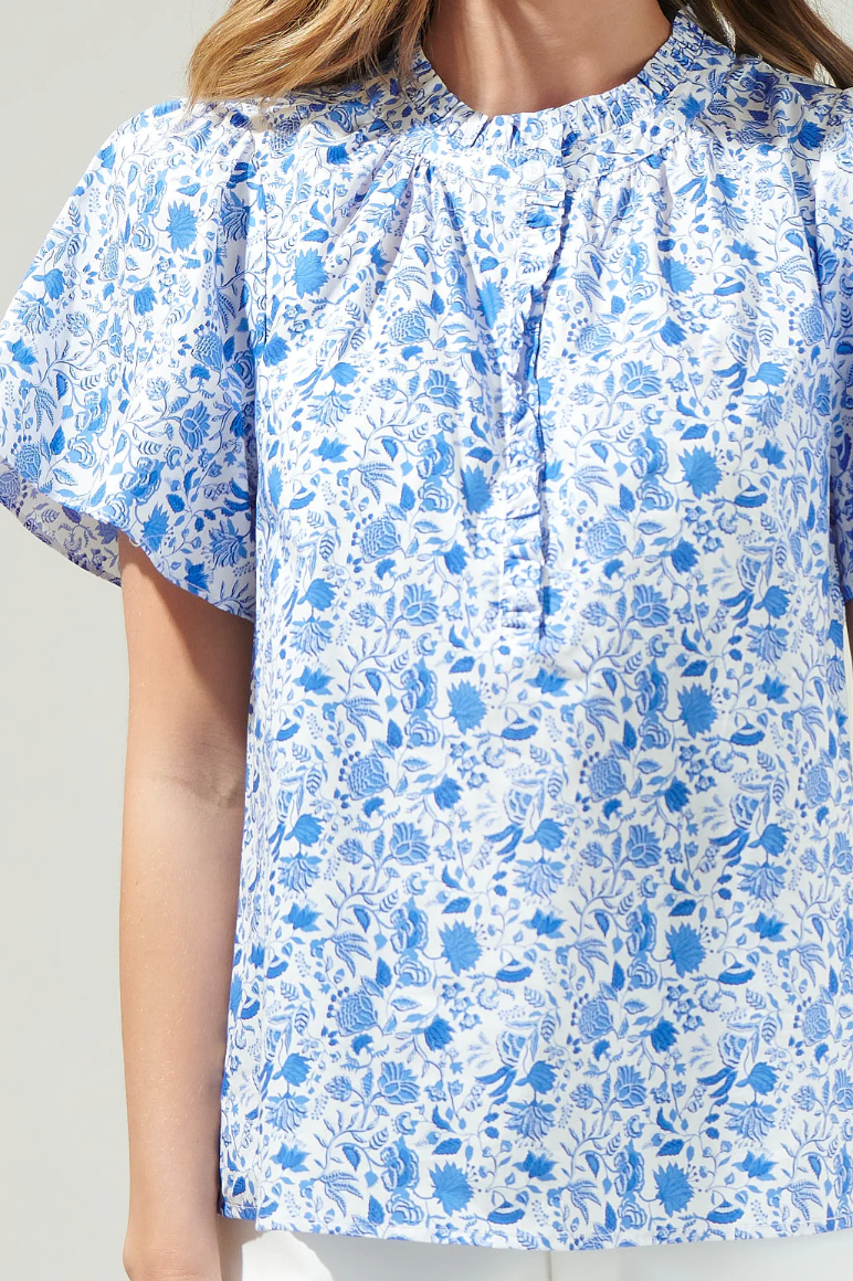 Sugarlips | Luray Floral Blouse