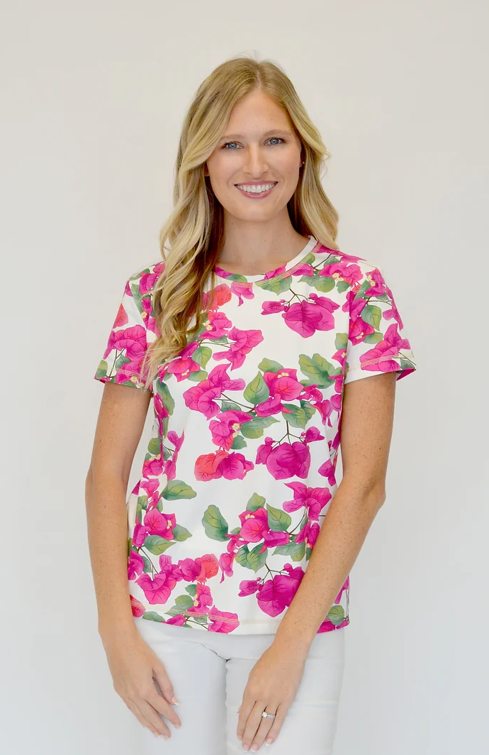 Ilinen | Bougainvillea Tee