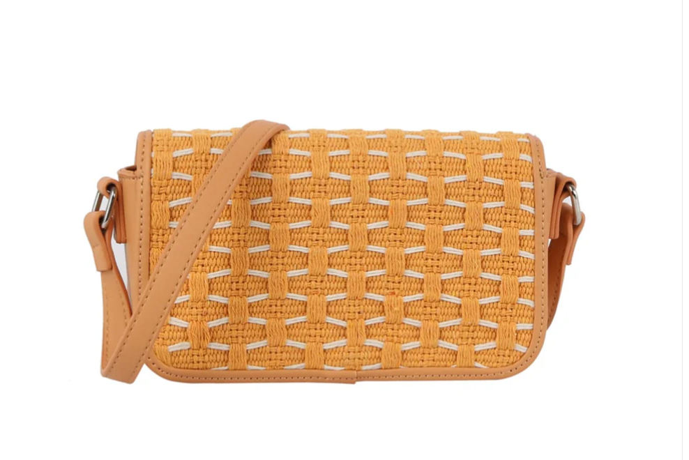 Evelyne Talman | Honeycomb Woven Crossbody