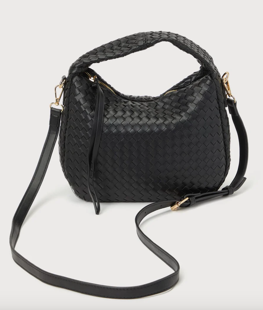 Evelyne Talman | Alison Hobo Woven Bag