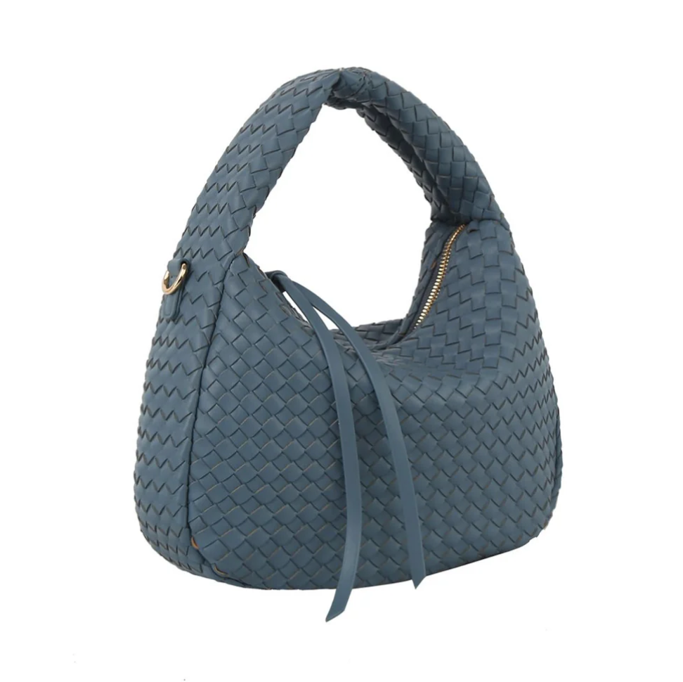 Evelyne Talman | Alison Hobo Woven Bag