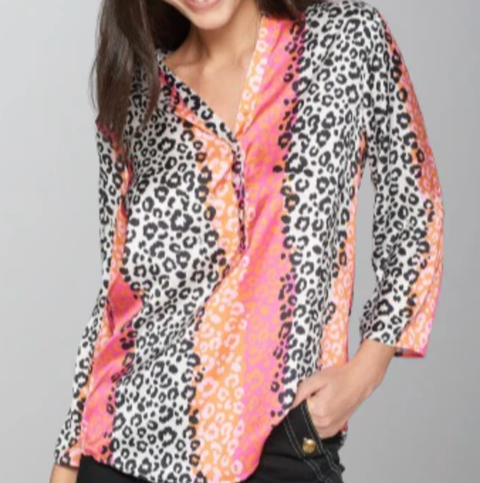 Vilagallo | Animal Print Top