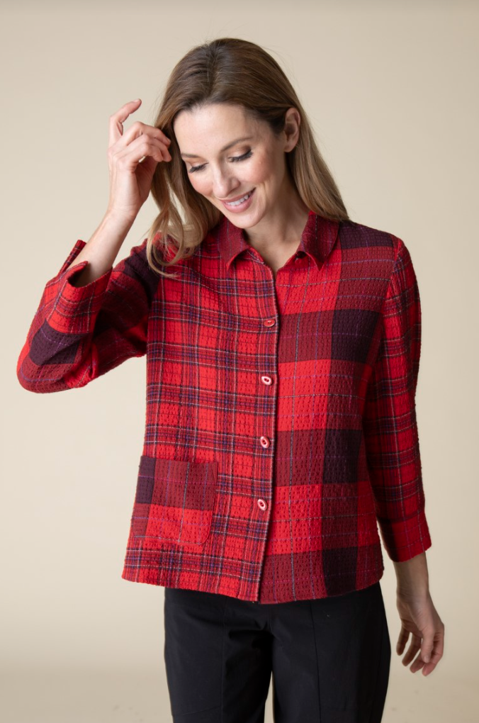 Habitat | Girl Gone Plaid Top