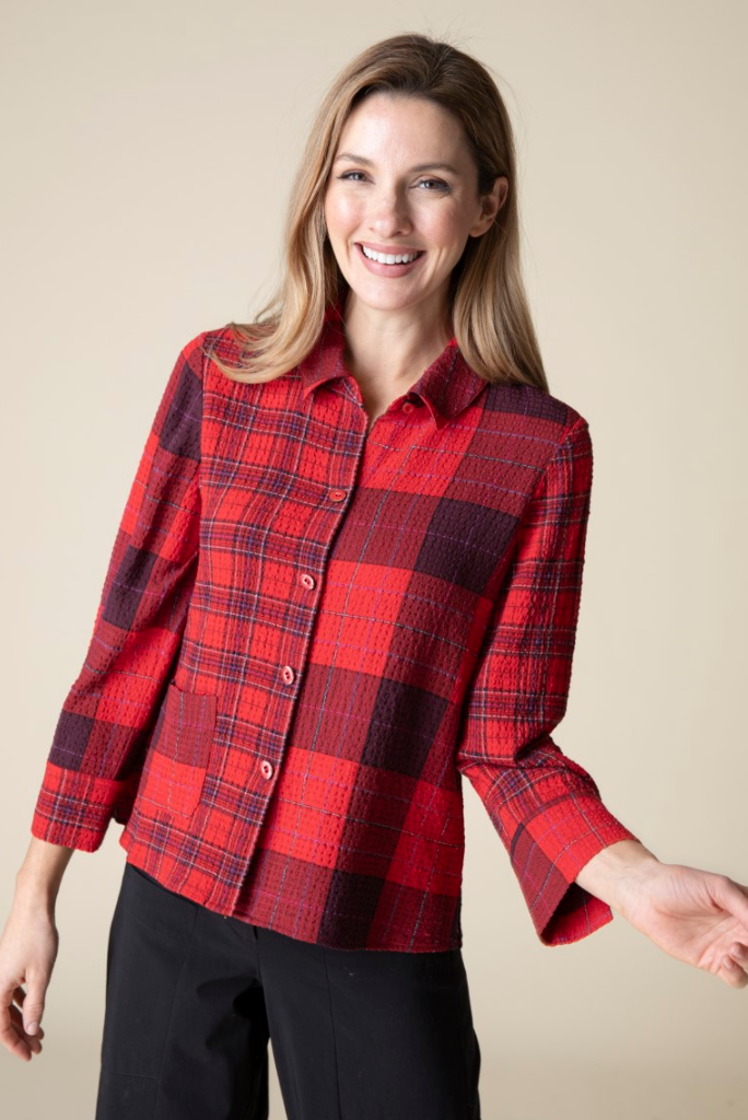 Habitat | Girl Gone Plaid Top