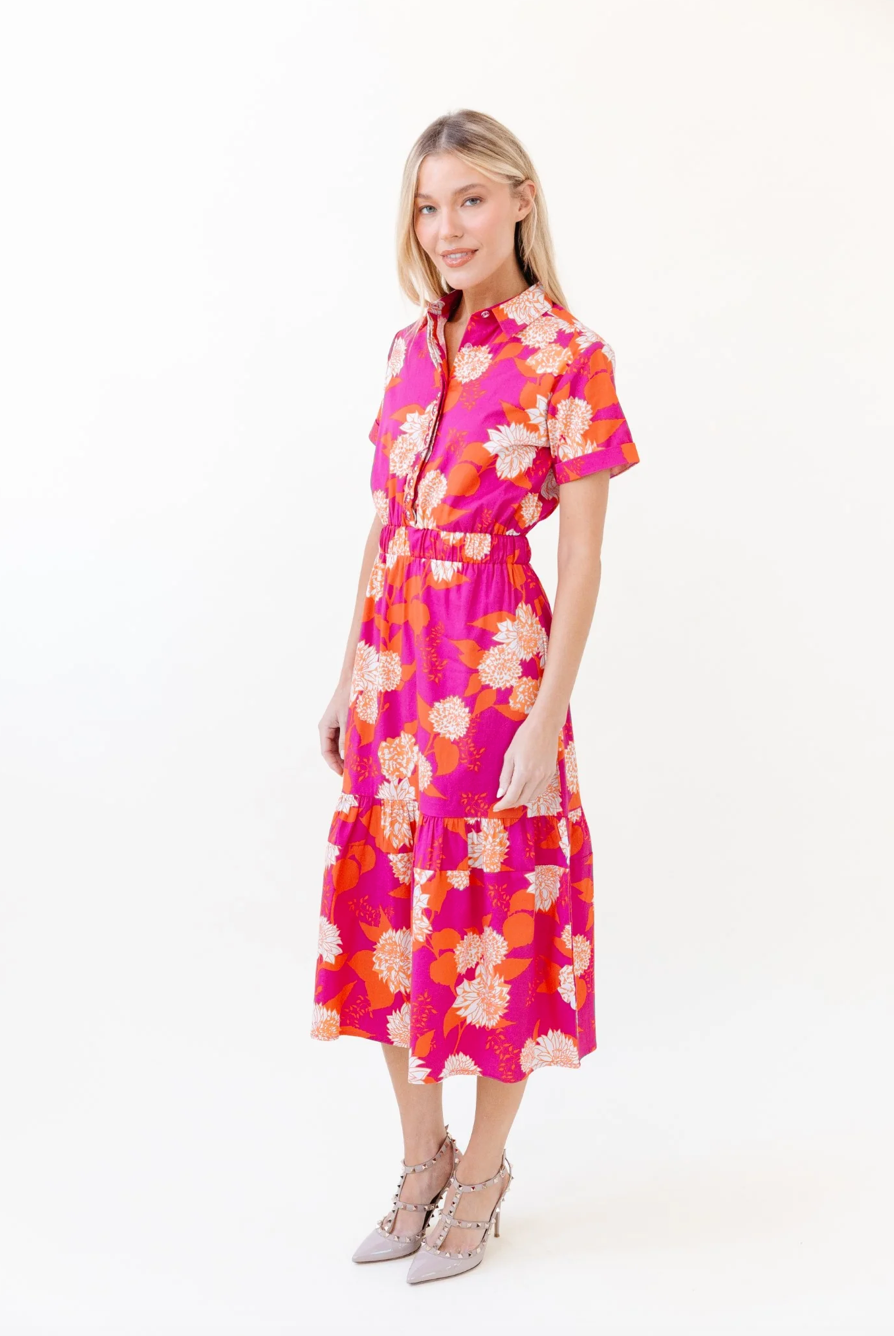 Sheridan French | Gwyneth Dress - Dahlia Flourish