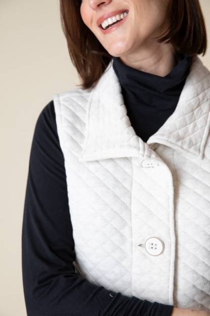 Habitat | Quilted Knit Quilted Vest