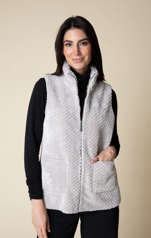 Habitat | Sherpa Zip Patch Pocket Vest