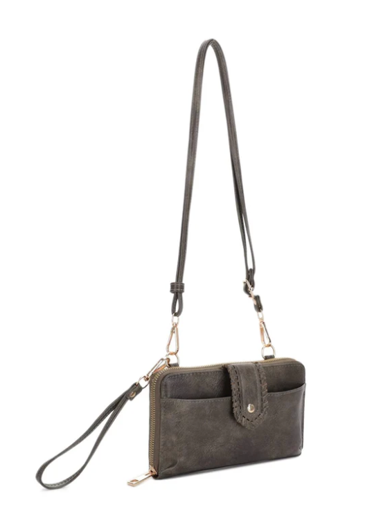 Evelyne Talman | Abby Smartphone Crossbody - olive