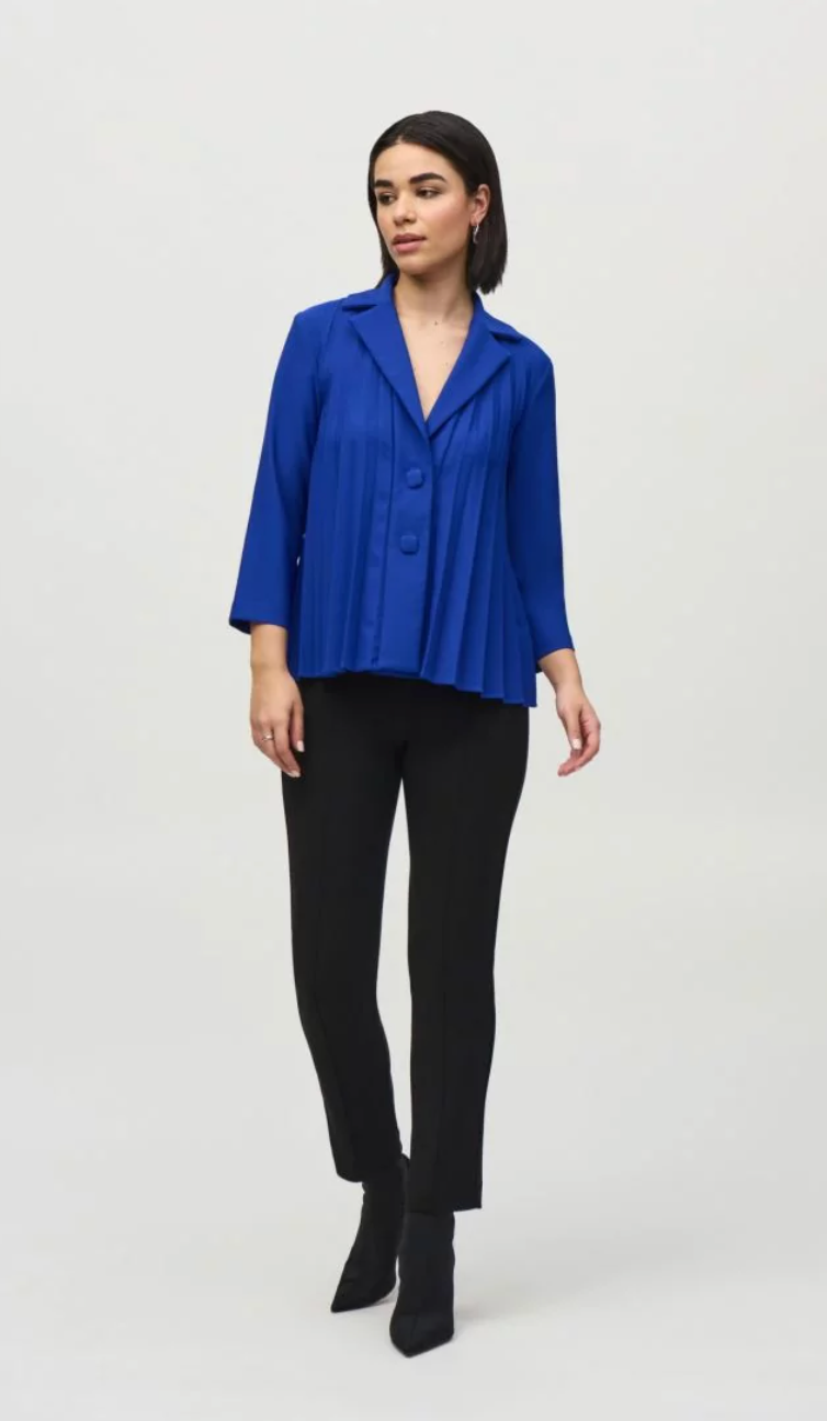 Joseph Ribkoff | Pleated Trapeze Jacket