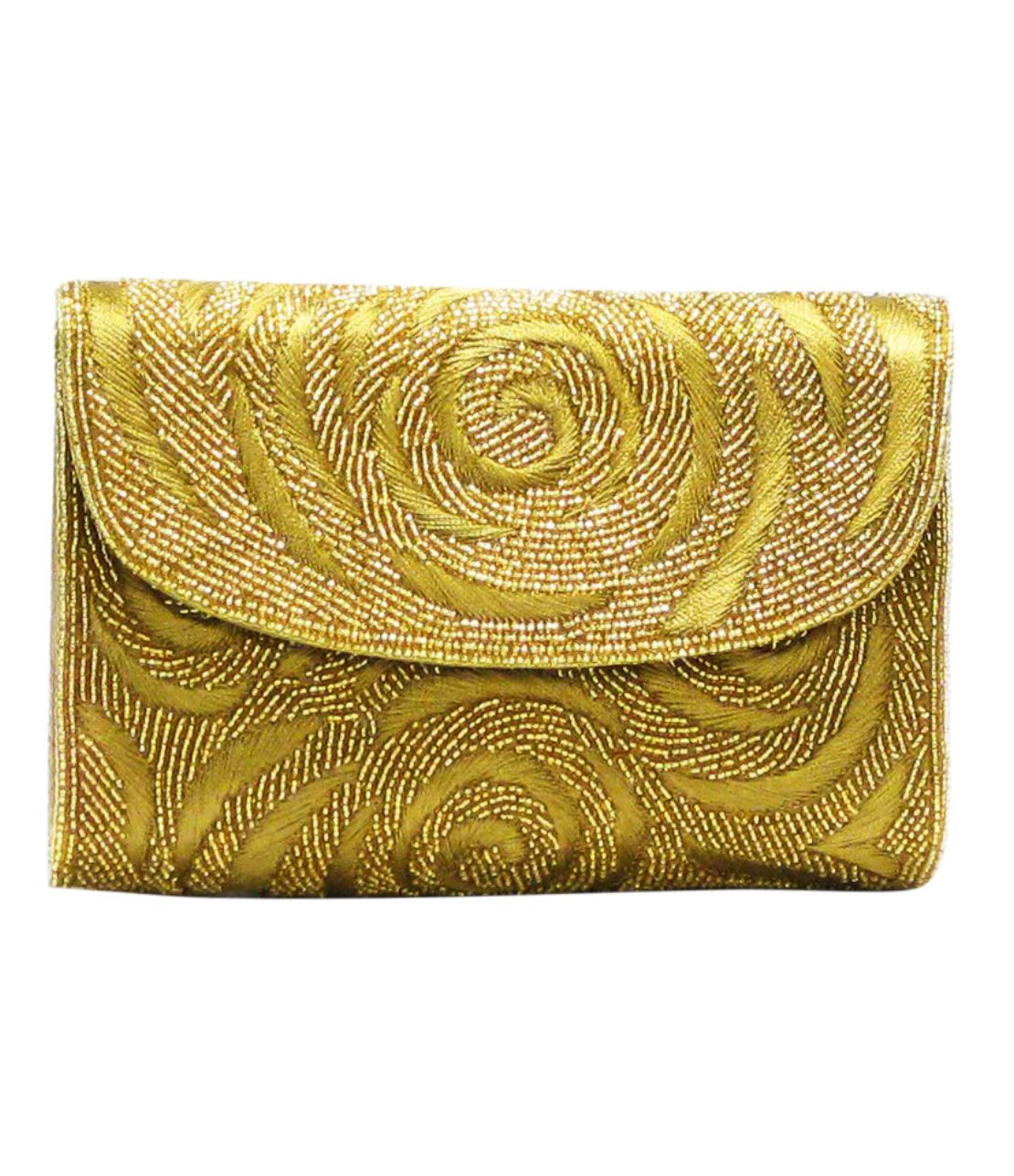 David Jeffery | Envelope Clutch- Gold