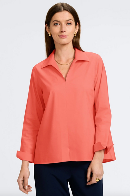 Foxcroft | Agnes Long Sleeve Top