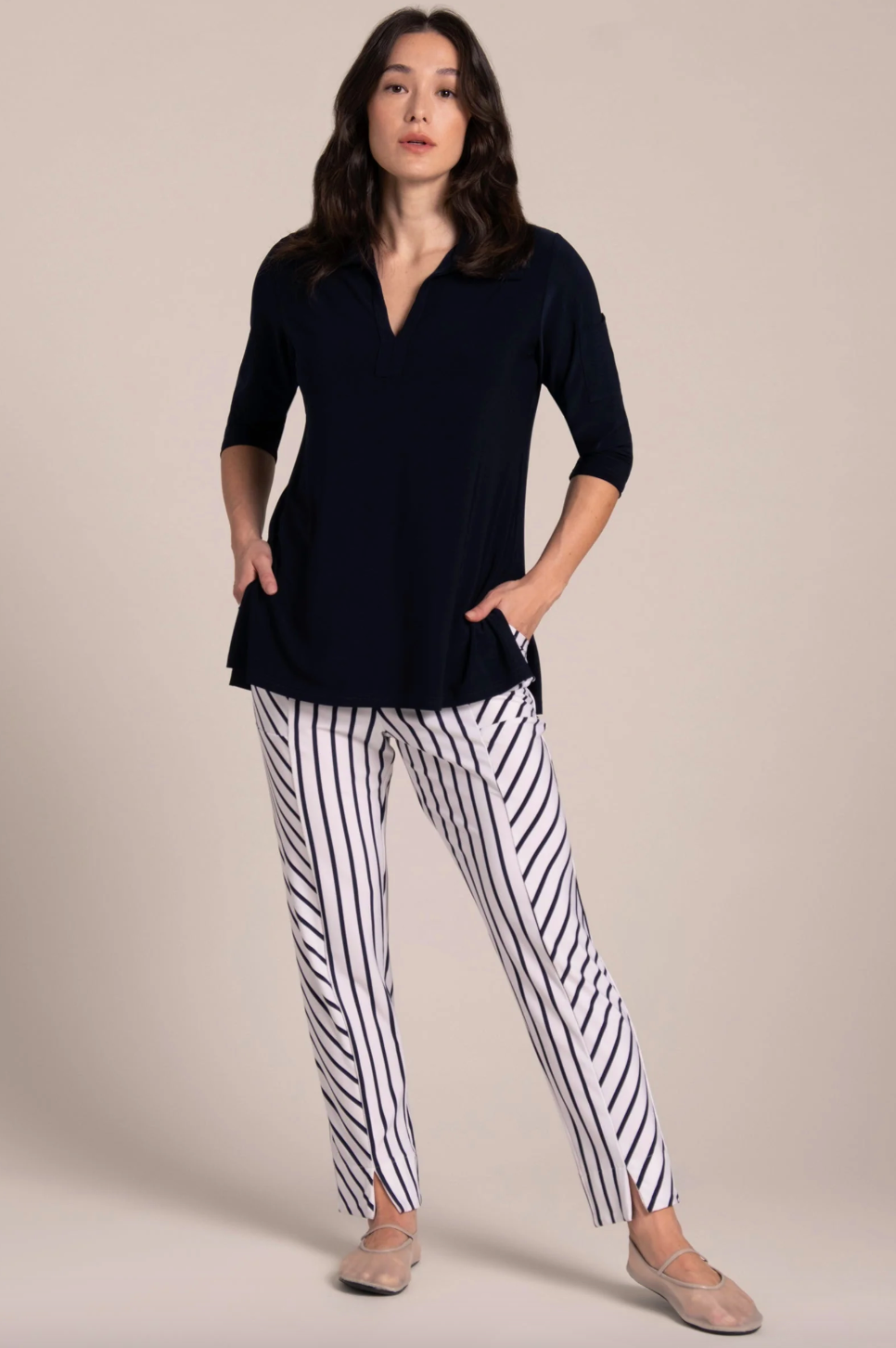 Sympli | Weekender Top - Black - Evelyne Talman