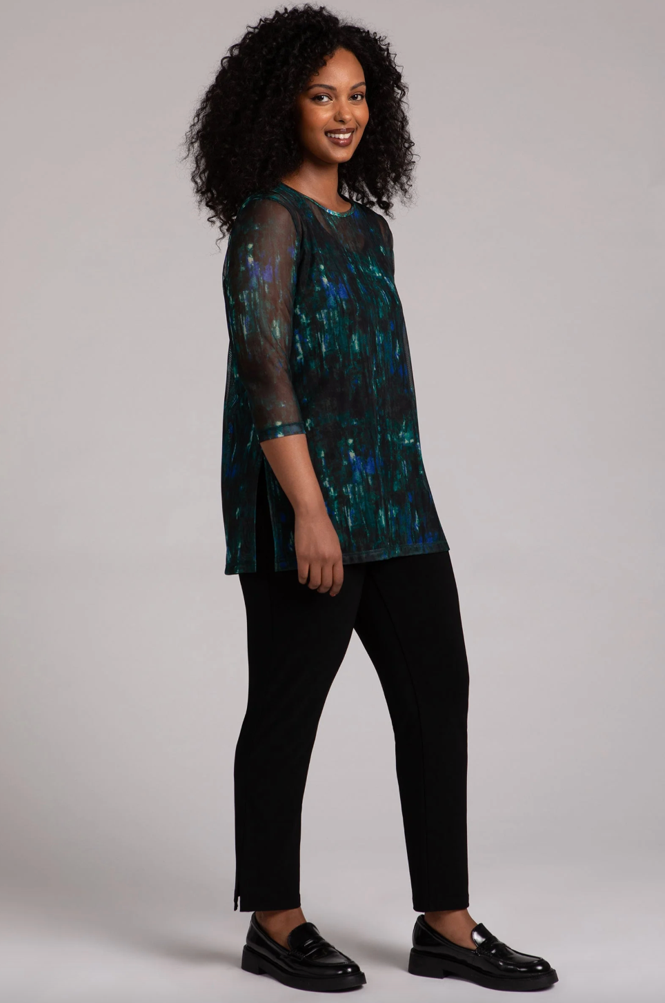 Sympli | Mesh Nu Ideal Tunic, Print