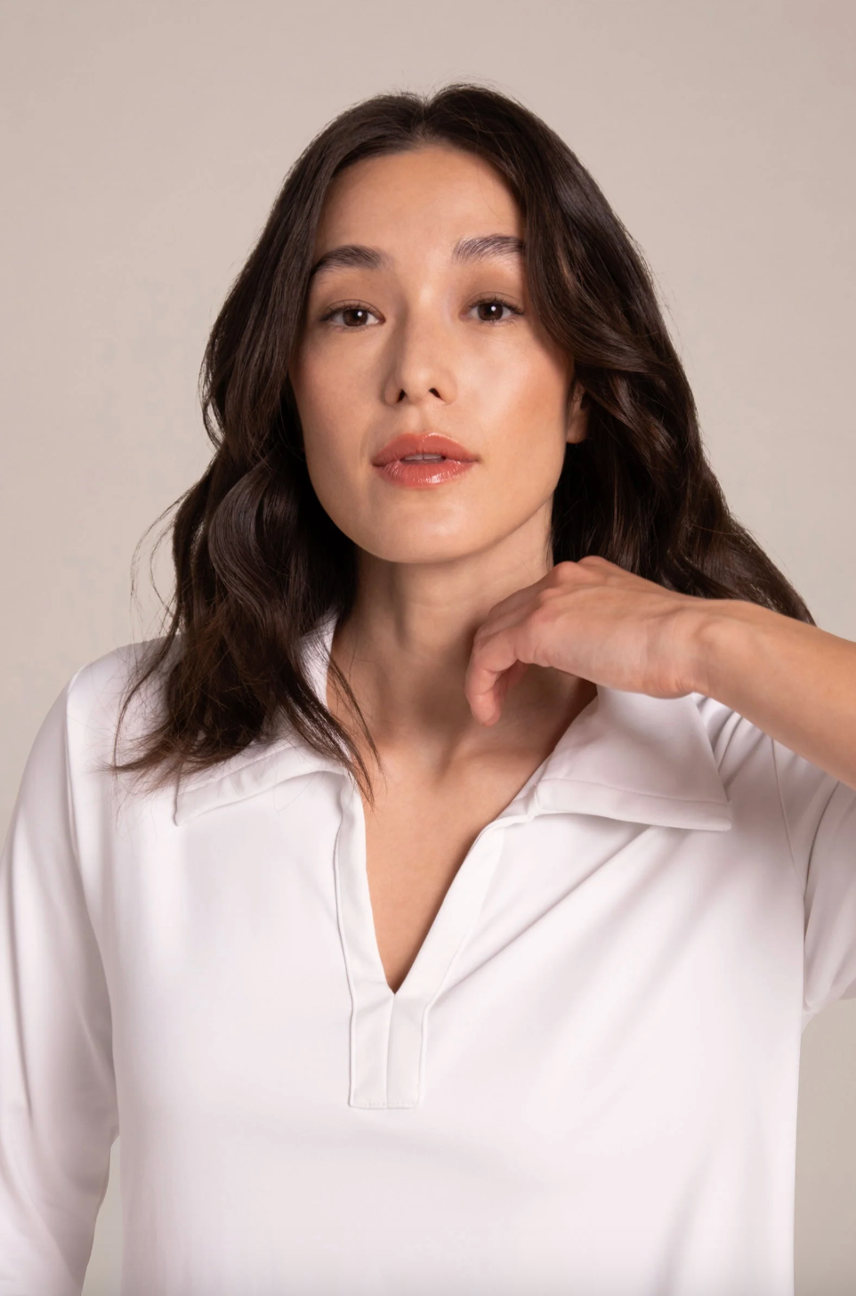 White Weekender Top by SYMPLI, casual sleeveless blouse with a relaxed fit, perfect for everyday wear.