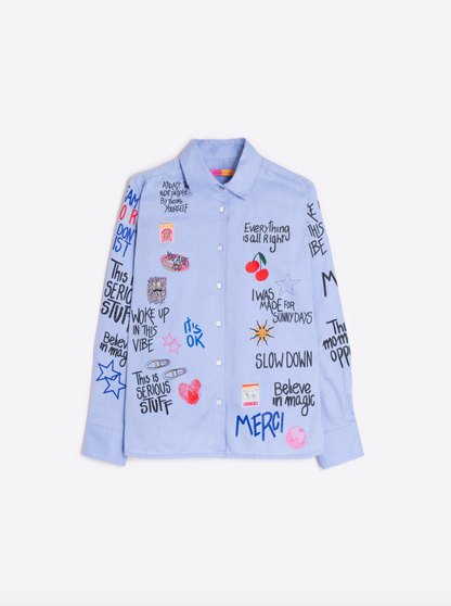 Vilagallo | Oxford Blue Top