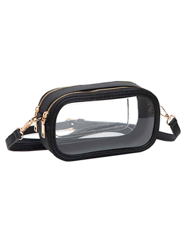 Golden Stella | Rectangle Clear Crossbody