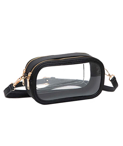 Golden Stella | Rectangle Clear Crossbody