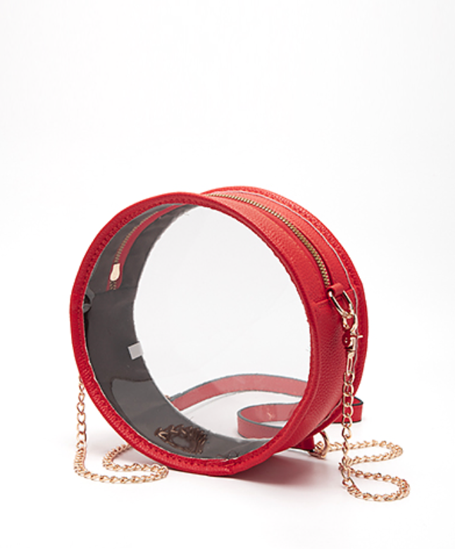 Golden Stella | Clear Round Stadium Bag