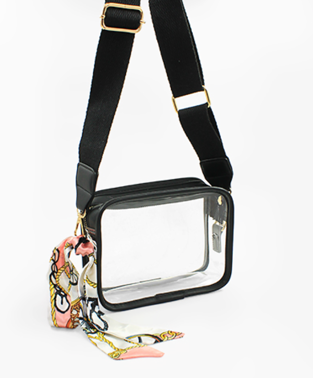 Golden Stella | Clear Mini Stadium Bag