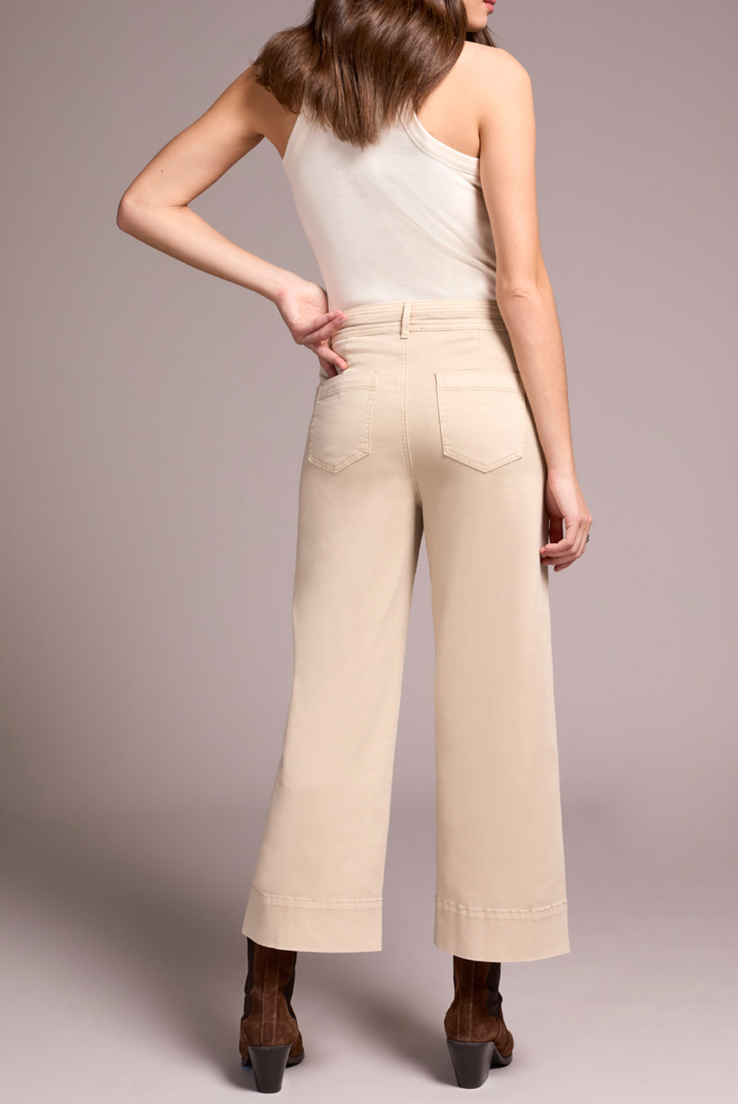 Tribal | High Rise Fly Frt Palazzo W/ W