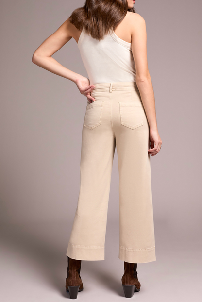 Tribal | High Rise Fly Frt Palazzo W/ W