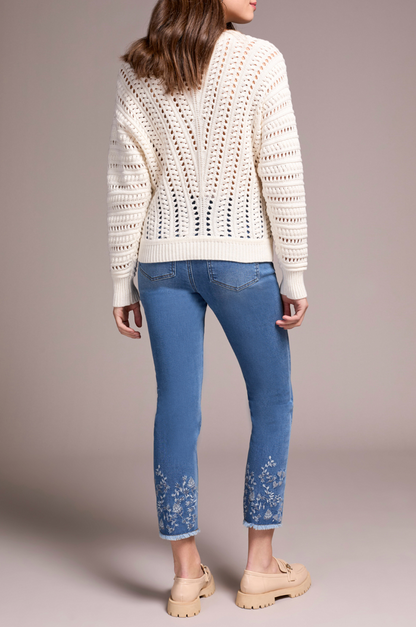 Tribal | Crew Neck Swtr W/special Wash