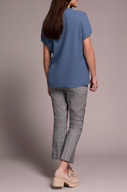 Tribal | S/s Dolman Sweater W/pocket-sl