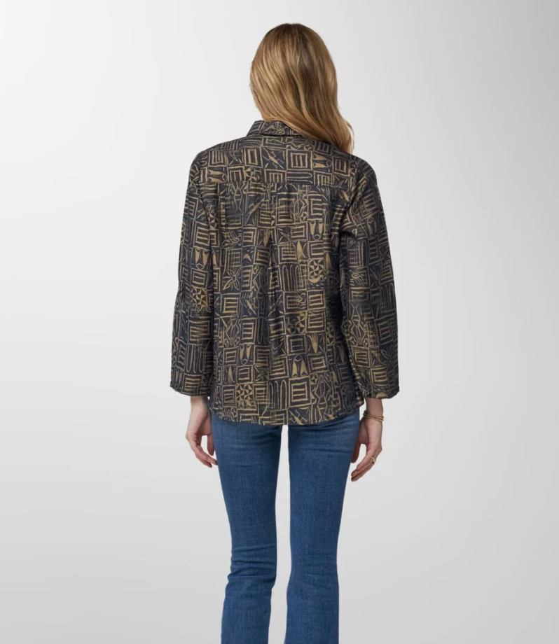 Too Fan | Print Top